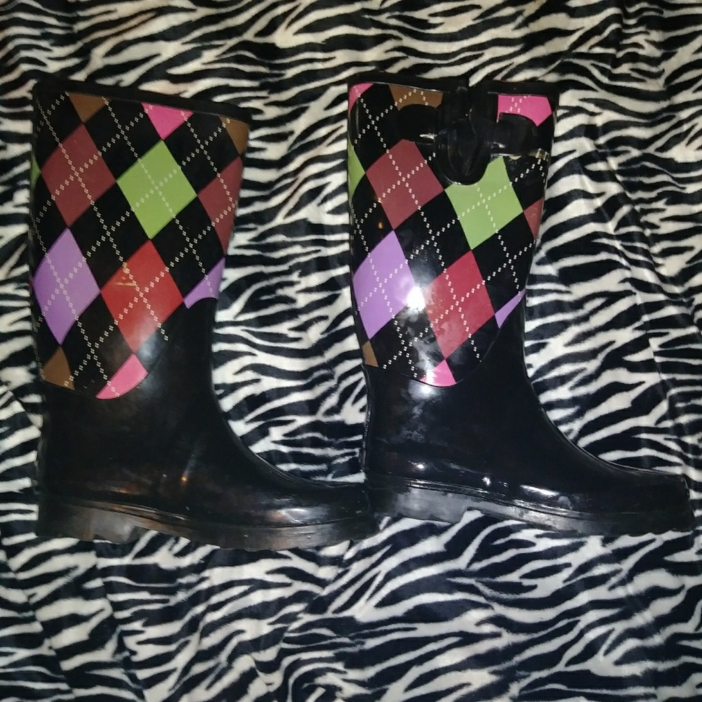 Henry ferrera arglye rain boots 8